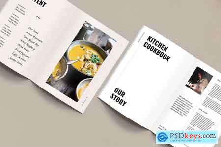 Creativemarket Cookbook Recipe Book