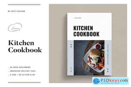 Creativemarket Cookbook Recipe Book