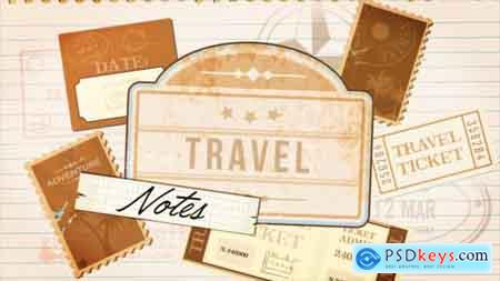 VideoHive Travel Notes Free