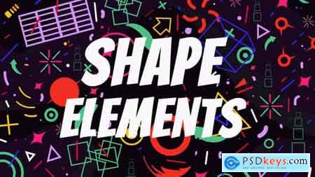 Videohive Shape Elements Free