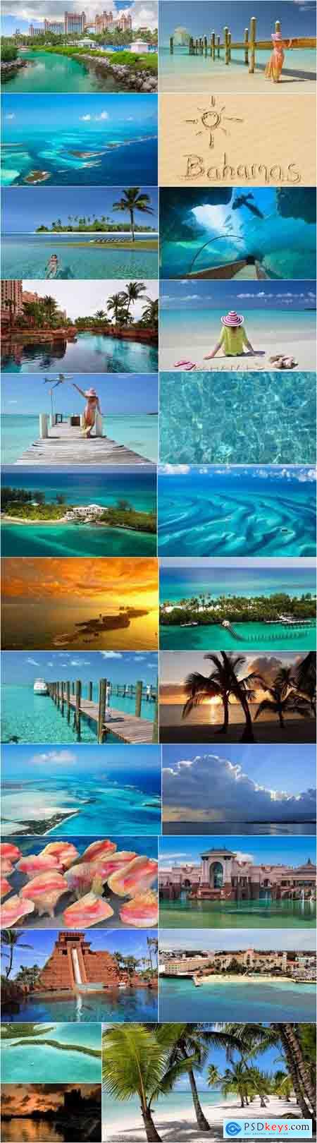 Bahamas beach resort sand sea landscape palm island 25 HQ Jpeg