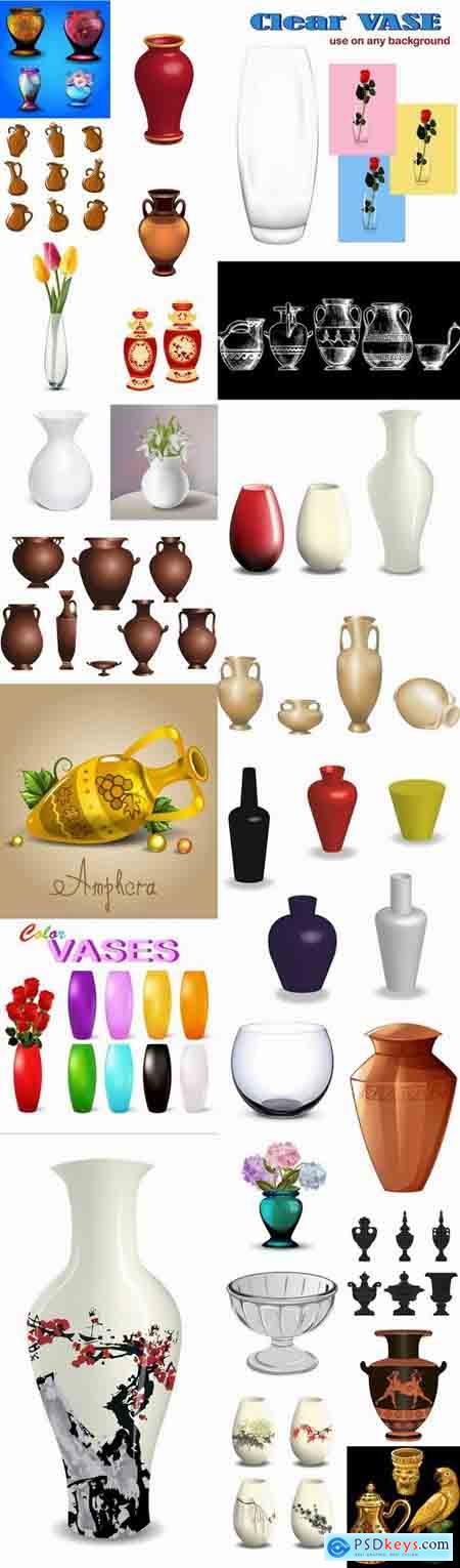 Amphora of vase vessel capacity 25 EPS