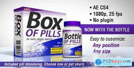 Videohive 3D Medicine Box And Bottle Free