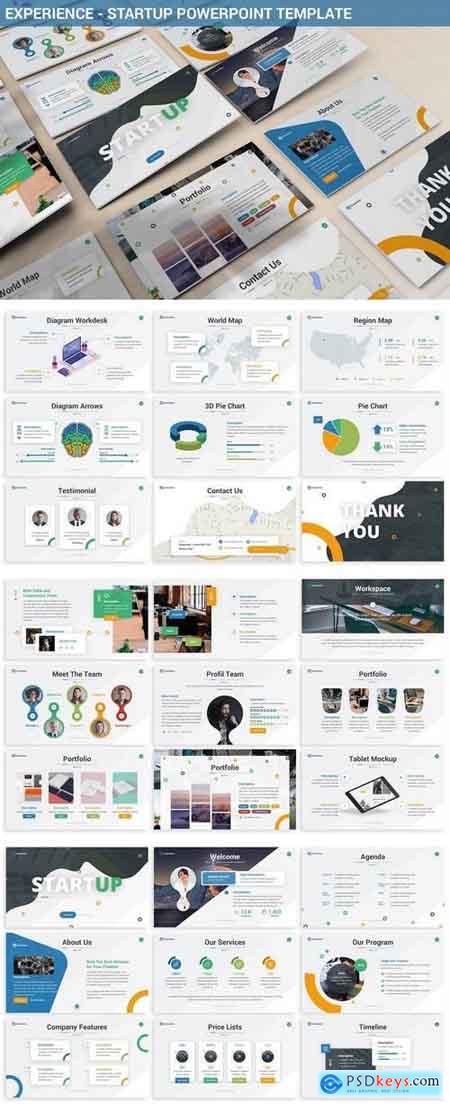 Experience - Startup Powerpoint Template