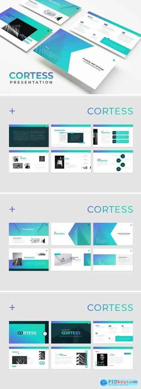 Cortess - PowerPoint, Keynote and Google Slides Template