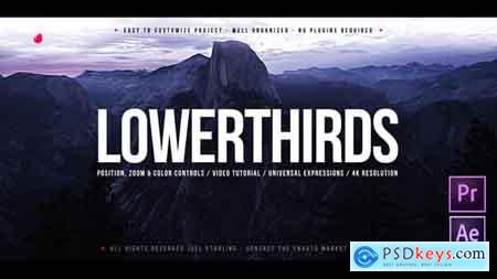Videohive Lower Thirds Free