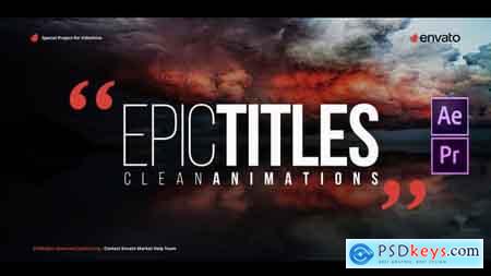 Videohive Epic Titles 2.0 Free