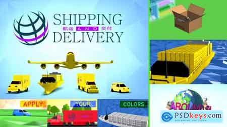 VideoHive Shipping, Transportation and Delivery Free