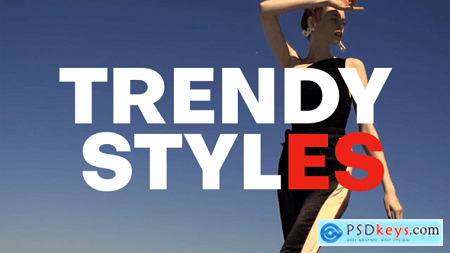 Videohive Fashion Opener Bold Typography Free