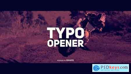 Videohive Dynamic Typo Opener Free