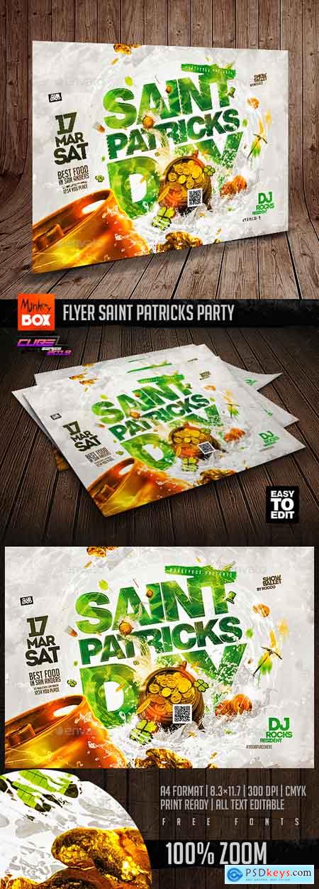 Graphicriver Flyer Saint Patricks Party