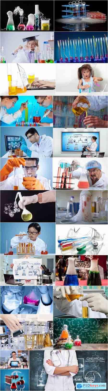 Chemist chemical reaction laboratory glassware chemical reagent 25 HQ Jpeg