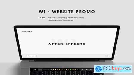 Videohive W1 - Website Promo Free