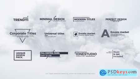 Videohive Clean Titles Free