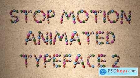 Videohive Stop Motion Typeface II Free
