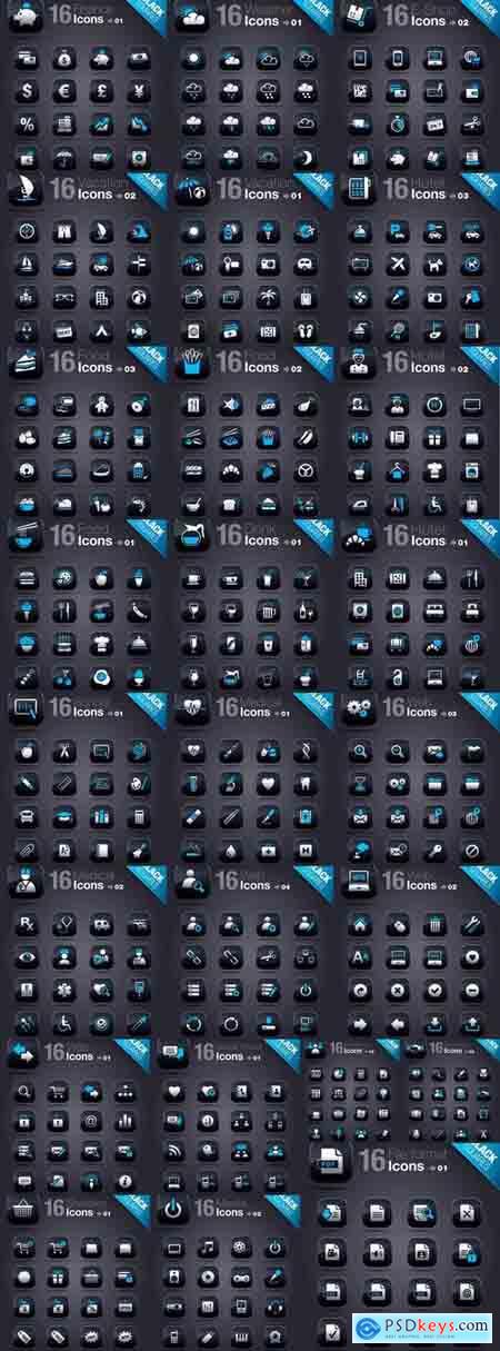 Vector elements picture web design button icon tool 2-25 EPS
