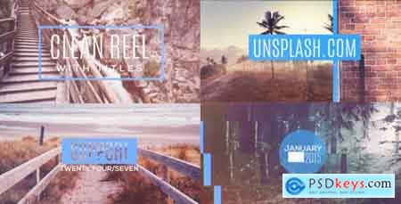 Videohive Photo Reel With Titles Free