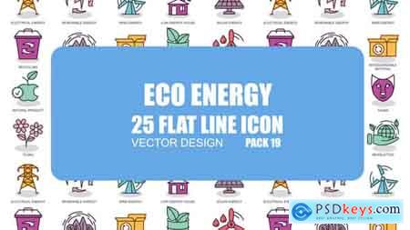 Videohive Eco Energy - Flat Animation Icons Free