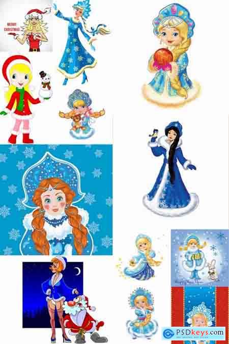 Different cartoon Snow Maidens 13 Eps