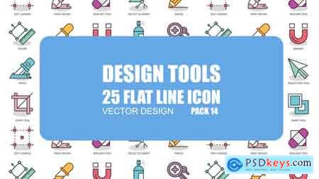 Videohive Design Tools - Flat Animation Icons Free
