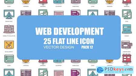 Videohive Web Development - Flat Animation Icons Free