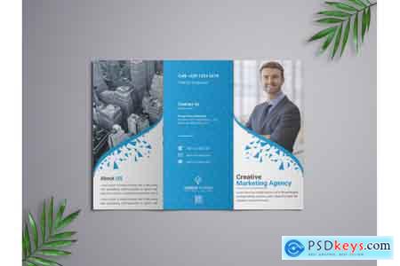 Thehungryjpeg Corporate Trifold Brochure template