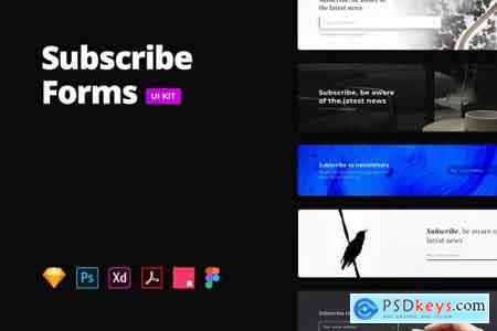 Subscribe Forms  Multi-format UI Kit