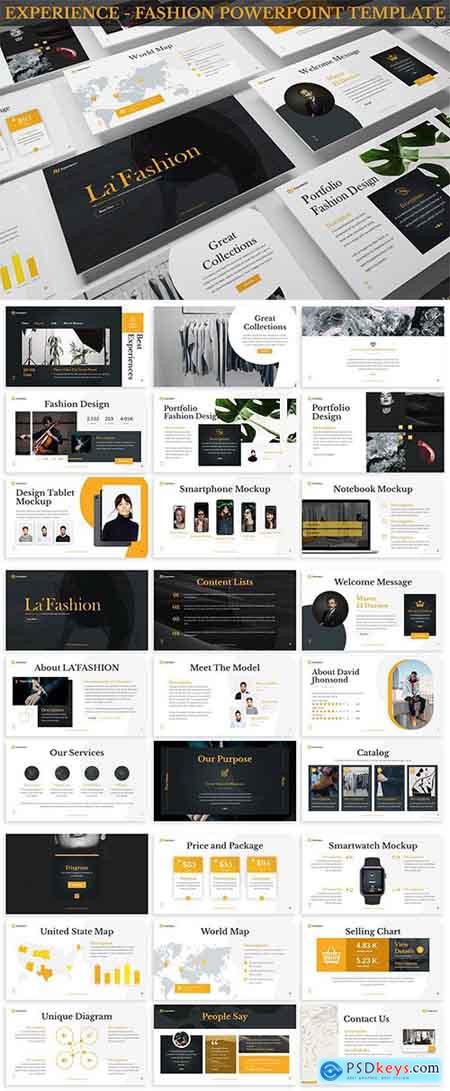 Experience - Fashion Powerpoint Template