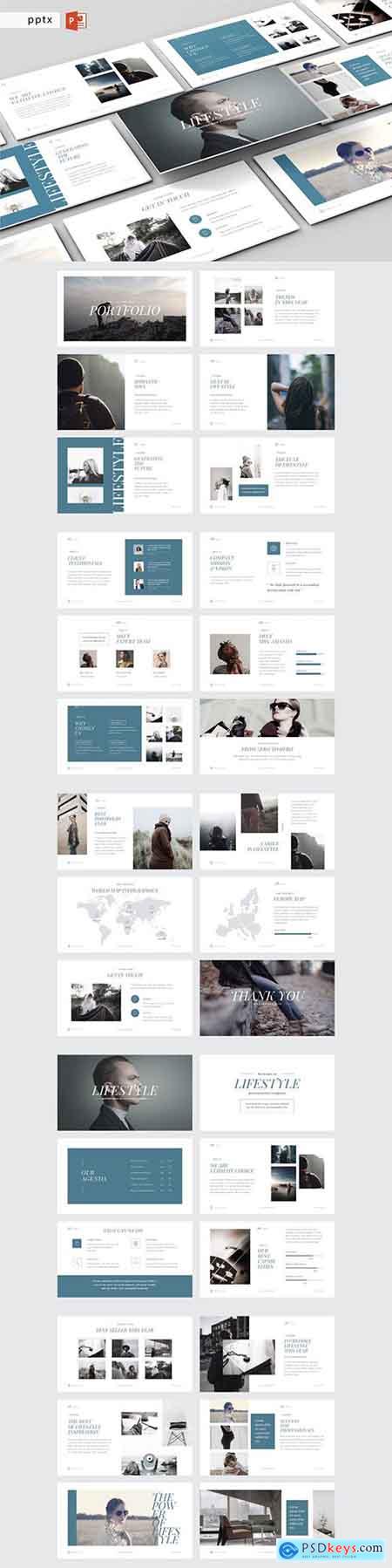 LIFESTYLE - Multipurpose Powerpoint Template V62