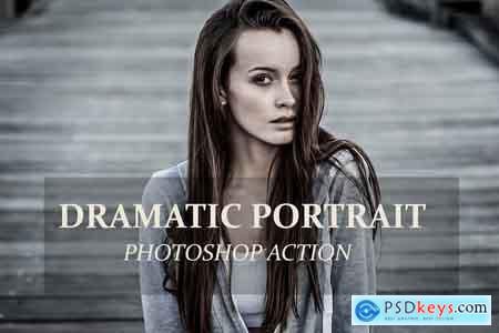 Creativemarket Dramatic Portrait - PS Action