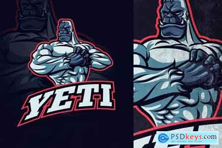 Yeti Esports and Sports Mascot Logo