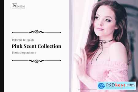 Thehungryjpeg Neo Pink Scent Color Grading photoshop actions