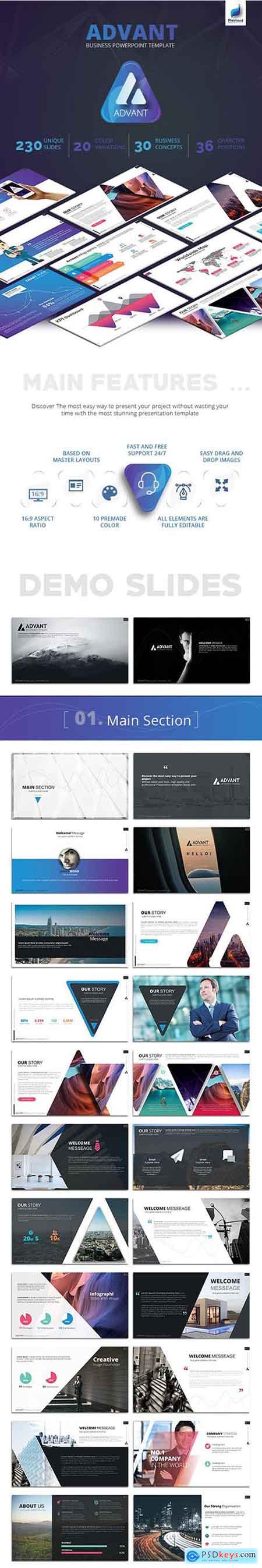 Graphicriver Advant Business PowerPoint Template