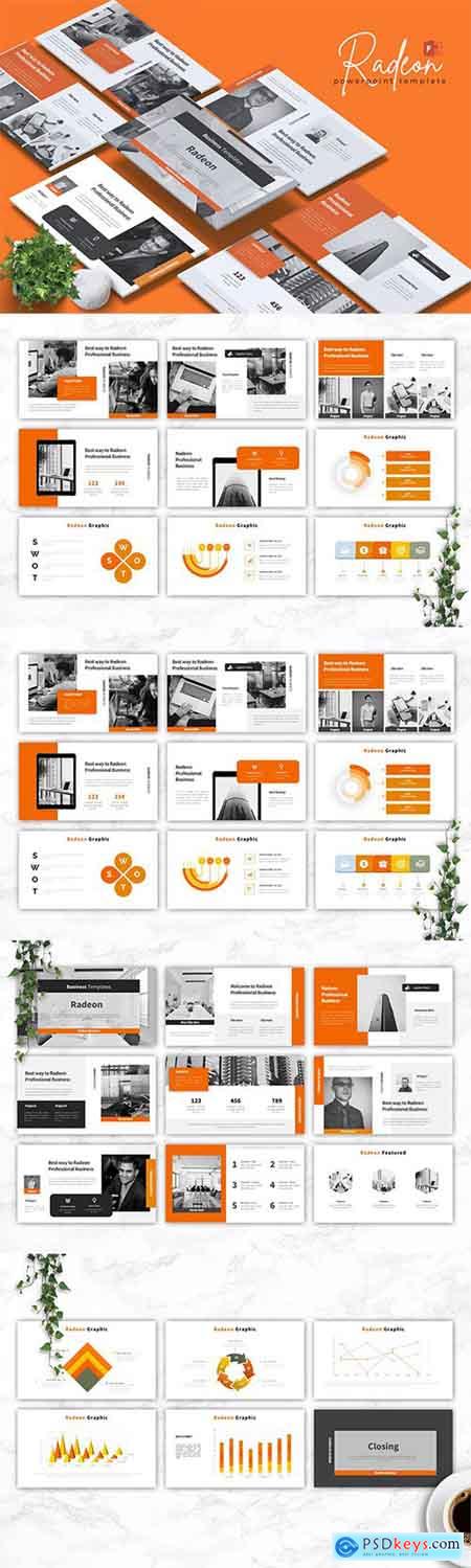 RADEON - Business Powerpoint, Keynote and Google Slides Templates