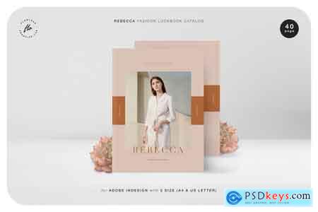 Creativemarket REBECCA Fashion Lookbook Catalog