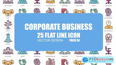 Videohive Corporate Business - Flat Animation Icons Free