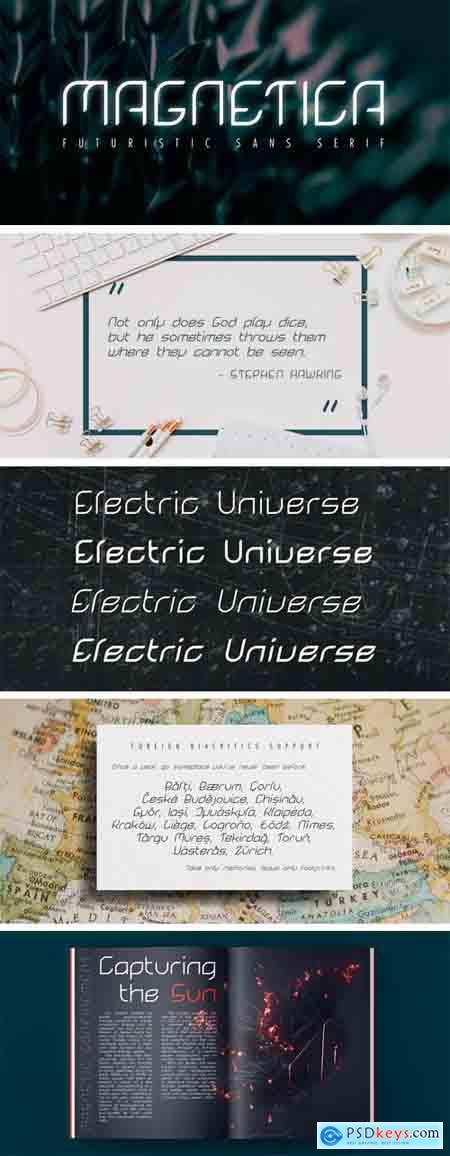 Magnetica Font Family