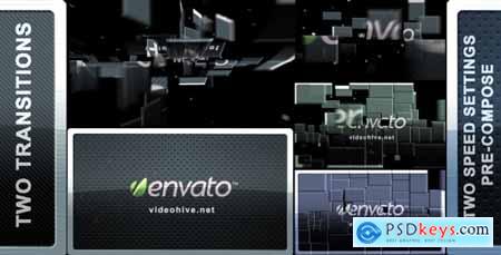 Videohive Blocks Transition (2 in 1) Free