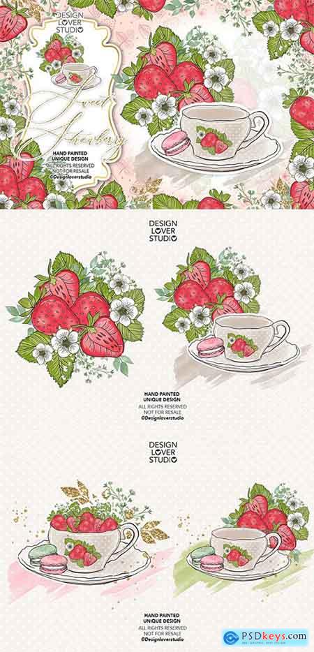 Sweet Strawberry design