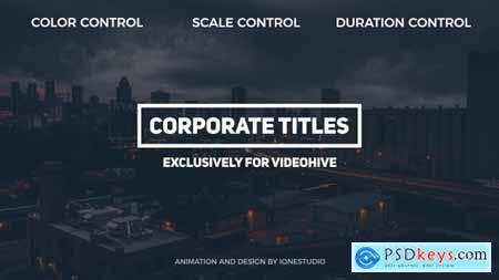 Videohive Corporate Titles Free