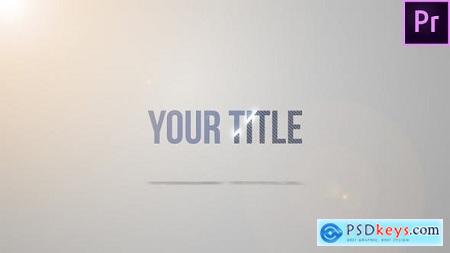 Videohive Quick & Clean Title Sting