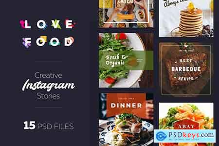 Instagram Food Lovers Banners