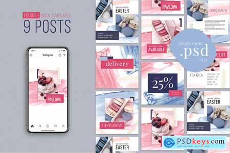 Creativemarket Instagram Stories and Posts Template