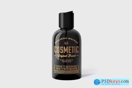 Cosmetic Bottle Mock-Up Template