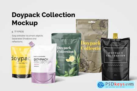 Creativemarket Doypack Mockup Collection