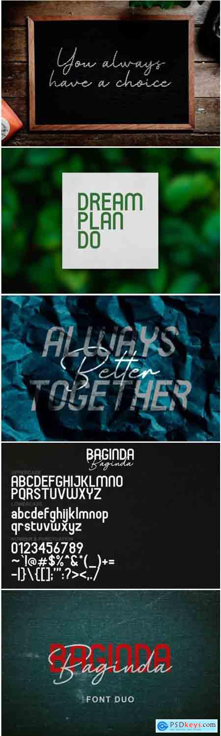 Baginda Duo Font