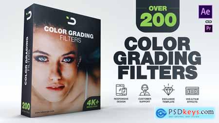 Videohive 200 Color Grading Filters