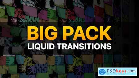 Videohive Liquid Transitions Big Pack