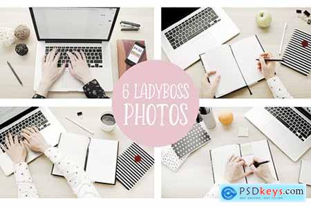 Lady boss mockups and photos