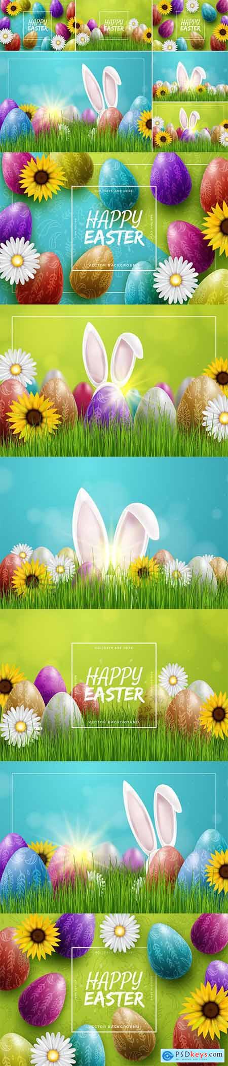Colorful Easter Backgrounds